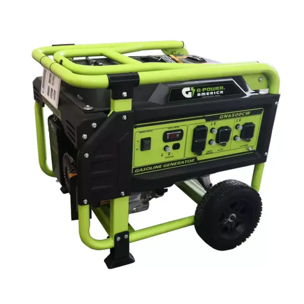 Green-Power 6500w Recoil Start Gasoline Powered GN6500CW Portable Generator