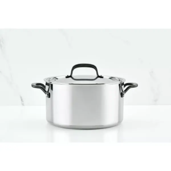 KitchenAid 5-Ply Clad Stainless Steel 8qt Stockpot with Lid