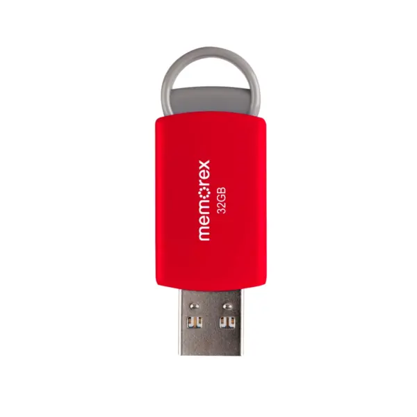 Memorex 32GB Flash Drive USB 2.0 - Red (32020003221)