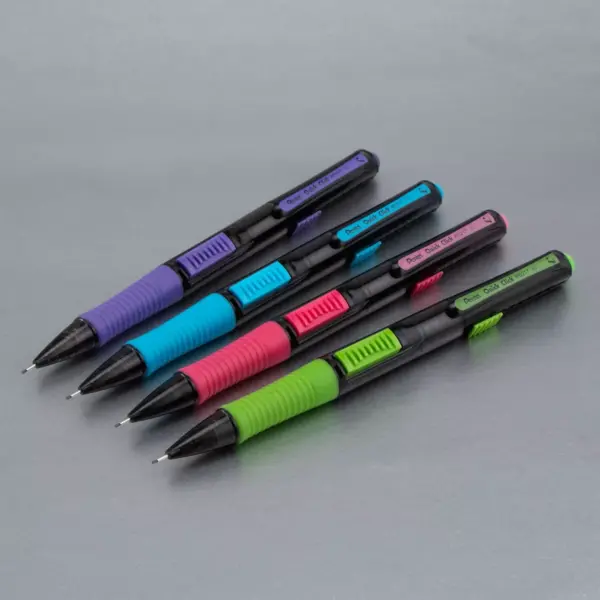 4ct #2 Mechanical Pencils Quick Click Pop 0.7mm - Pentel