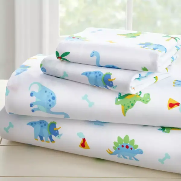 Toddler Dinosaur Land Microfiber Sheet Set - WildKin