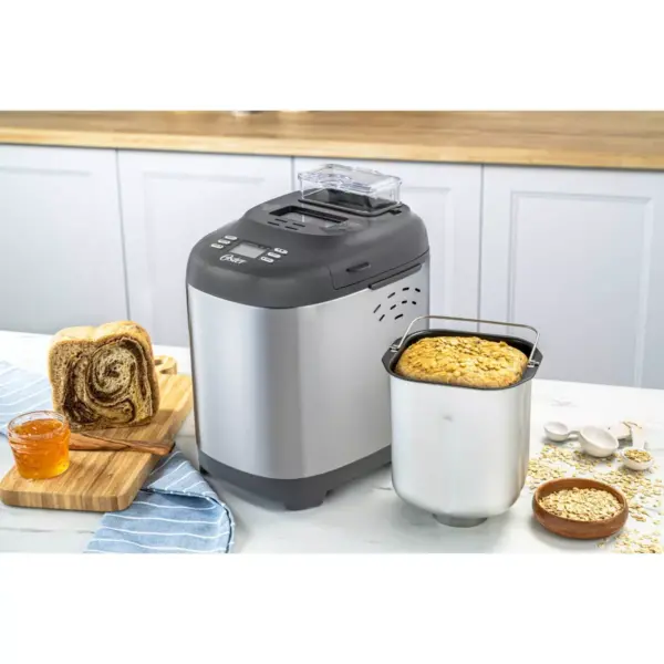 Oster ExpressBake 2lb Bread Maker with Automatic Fruit & Nut Dispenser