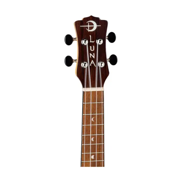 Luna Guitars Vista Wolf Tropical Wood Concert Acoustic-Electric Ukulele Gloss Natural