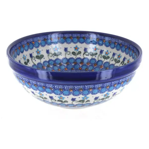 Blue Rose Polish Pottery Savannah Small Serving Bowl