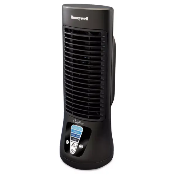 Honeywell 4 Speed Slim Mini Tower Oscillating Fan - Black