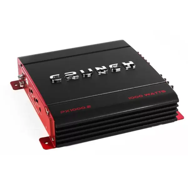 Crunch 2 Channel 1000 Watt Amp A/B Class Car Audio Stereo Amplifier | PX-1000.2