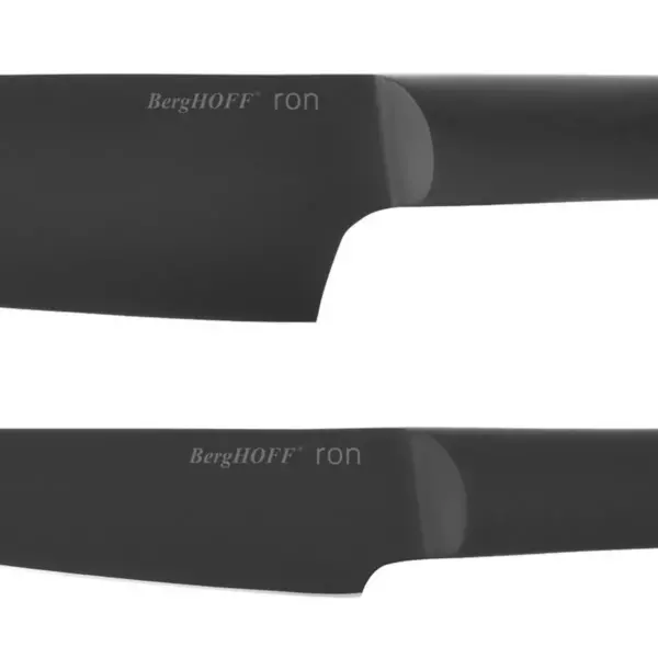 BergHOFF Ron 2Pc All-Purpose Knife Set, Black