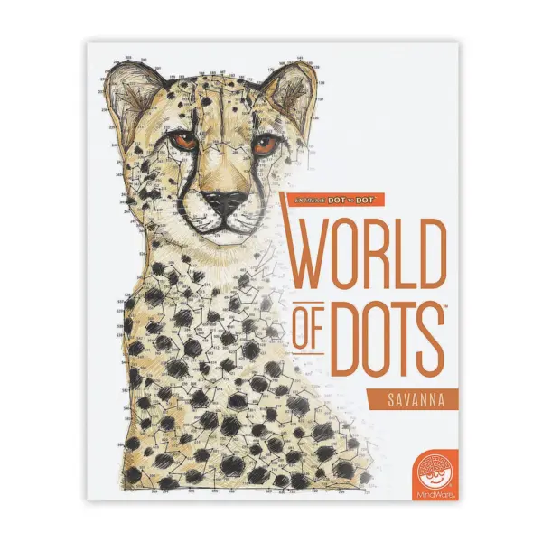 MindWare Extreme Dot To Dot World Of Dots: Savanna - Brainteasers