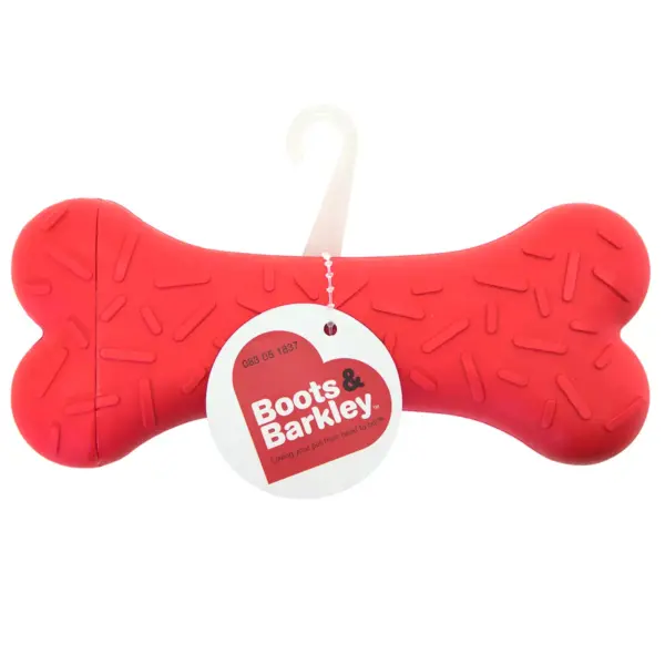 Rubber Bone Dog Toy - Boots & Barkley™