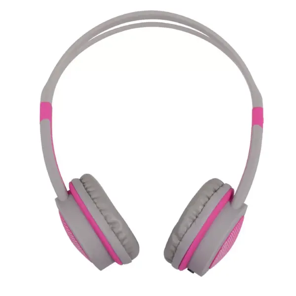 Insten Kids Headphones Wired 3.5mm On-Ear Earphones with 85dB Safe Volume Limited for Boys Girls Children, Pink