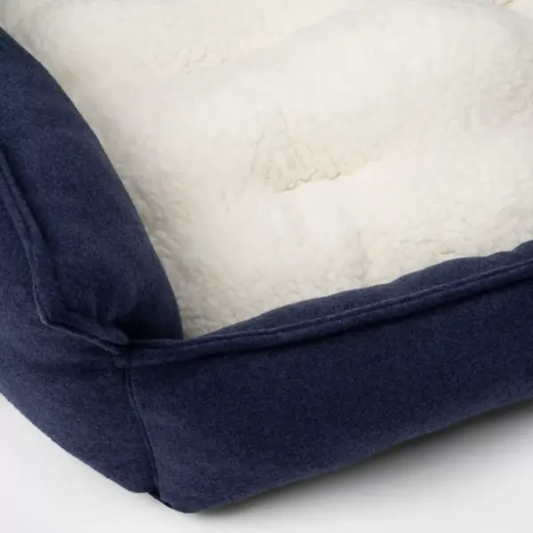 Rectangular Hi Wall Cuddler Dog Bed - S - Boots & Barkley™