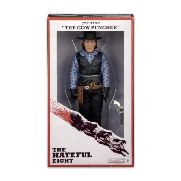 Neca The Hateful Eight Movie 8" Action Figure Joe Gage " The Cow Puncher"