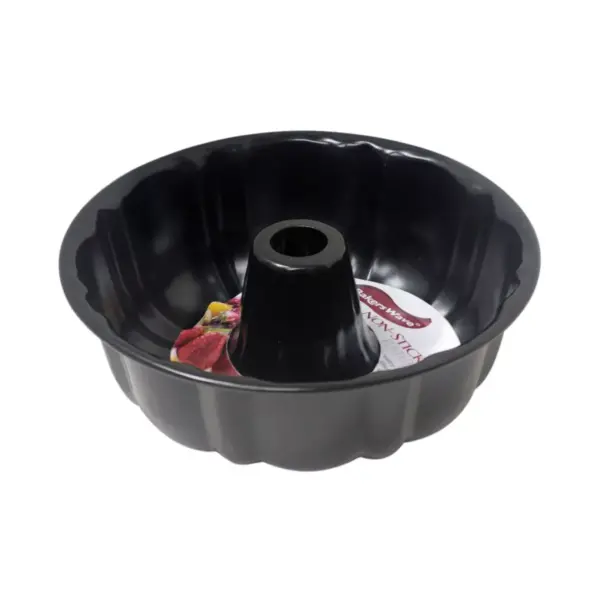 Home Basics Fluted Non-Stick Cake Pan