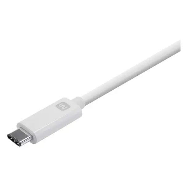 Monoprice USB-C to VGA Adapter - White, Supports Up To 10Gbps Data Rate & USB 3.1 SuperSpeed - Select Series