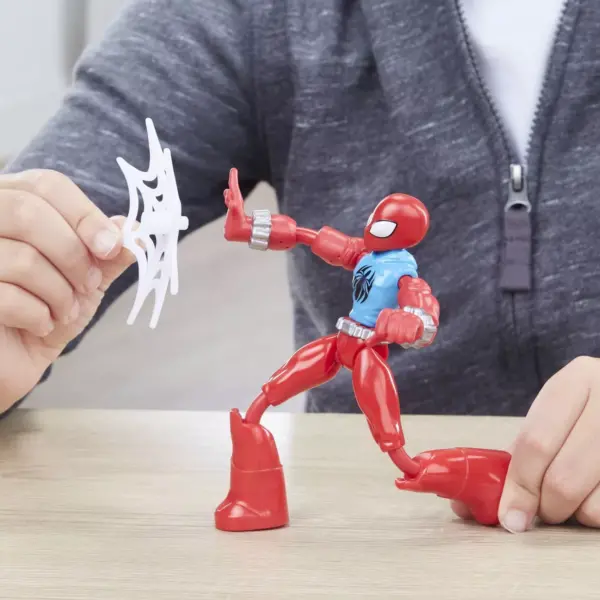 Marvel Spider-Man Bend and Flex Scarlet Spider Action Figure