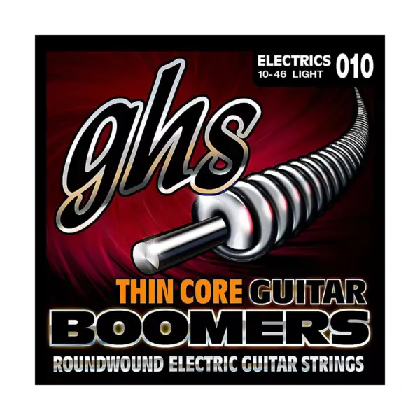 GHS TC-GBL Thin Core Boomers Light Electric Guitar Strings (10-46)