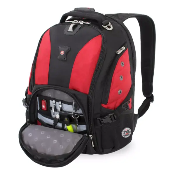 SWISSGEAR 15" Backpack - Black/Red