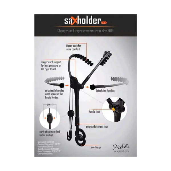 JAZZLAB saXholder Pro Saxophone Harness