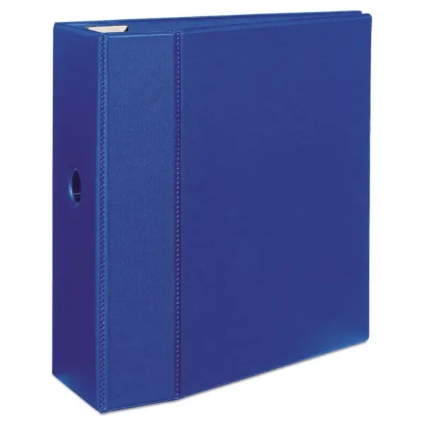 Avery Heavy-Duty Binder with One Touch EZD Rings 11 x 8 1/2 5" Capacity Blue 79886