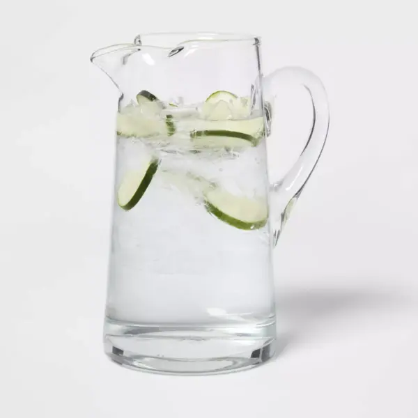 90oz Glass Tall Pitcher with Handle - Threshold™