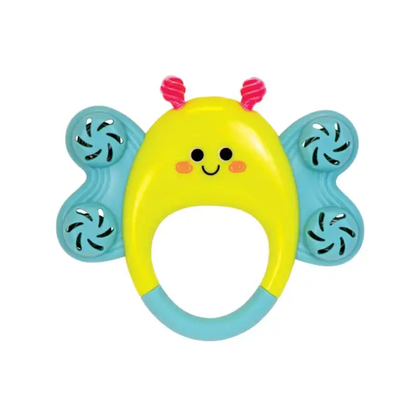 Manhattan Toy Butterfly Tambourine, Rattle Toy