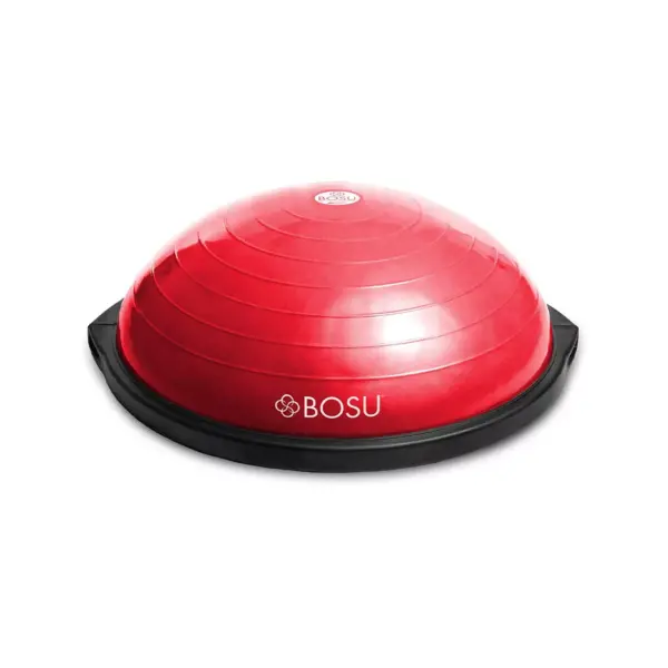 Bosu 72-10850 Home Gym Equipment The Original Balance Trainer 65 cm Diameter, Red and Black