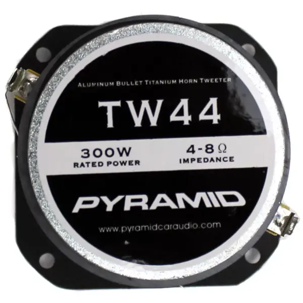 Pyramid TW44 1" 600W Heavy Duty Titanium Dome Bullet Car Super Tweeters