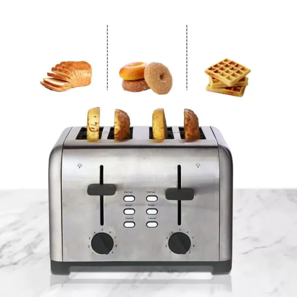 Kenmore 4 Slice Toaster - Stainless Steel