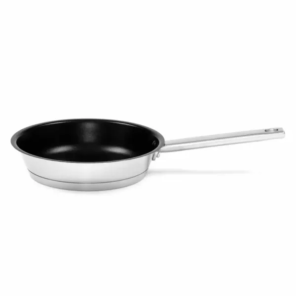 BergHOFF Essentials 9.5" 18/10 Non-Stick SS Fry Pan 1.9 Qt  - Manhattan