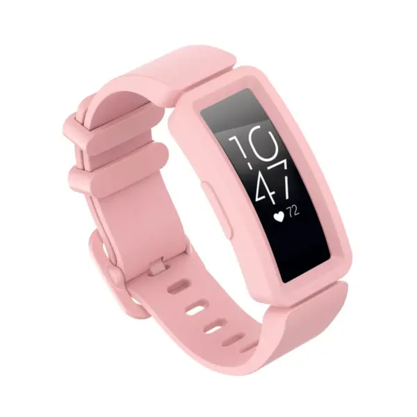 Insten Soft Silicone Replacement Band For Fitbit Inspire HR & Inspire / Inspire 2 & Ace 2, Pink