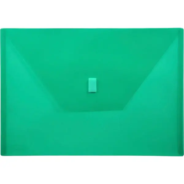 Lion Office Products Poly Envelope Side Opening Hook/Loop 13"x9-3/8" Green 22080GR