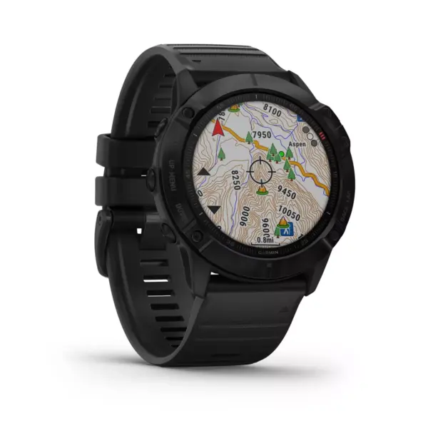 Garmin fenix 6X Pro Black - Black Band