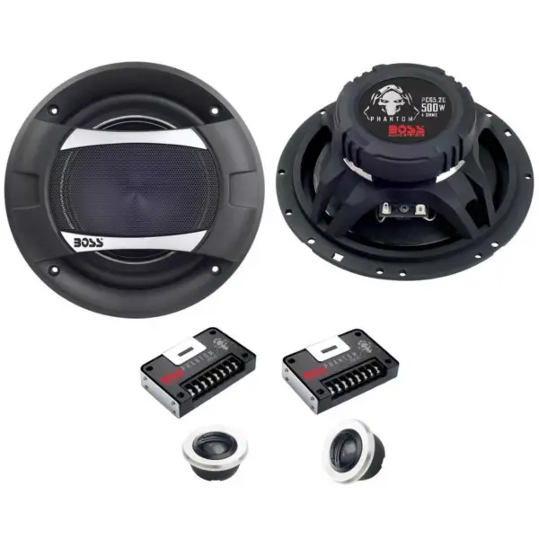 Boss PC65.2C 6.5" 500W 2-Way + 2) Boss P694C 6x9" 800W 4-Way Car Speakers