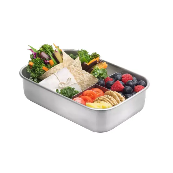 Smash 3 Compartment Bento with Tritan Lid