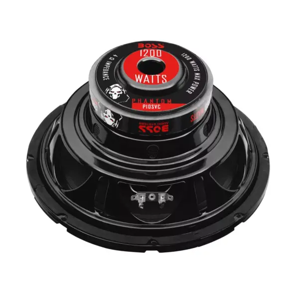 Boss Audio 10-Inch Single Voice Coil 4-Ohm 1200 Watt Subwoofer Sub | P10SVS