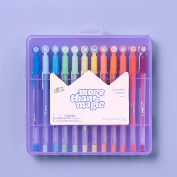 24pk Scented Gel Pens - More Than Magic™