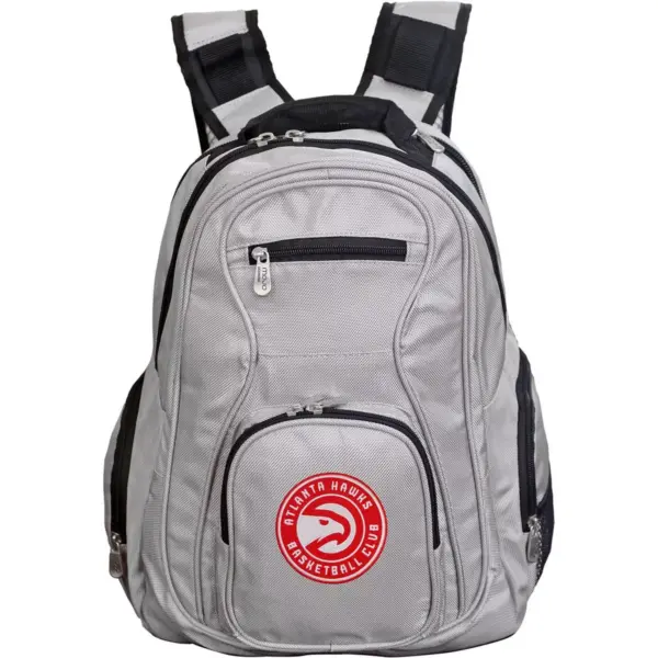 NBA Atlanta Hawks Gray Laptop Backpack