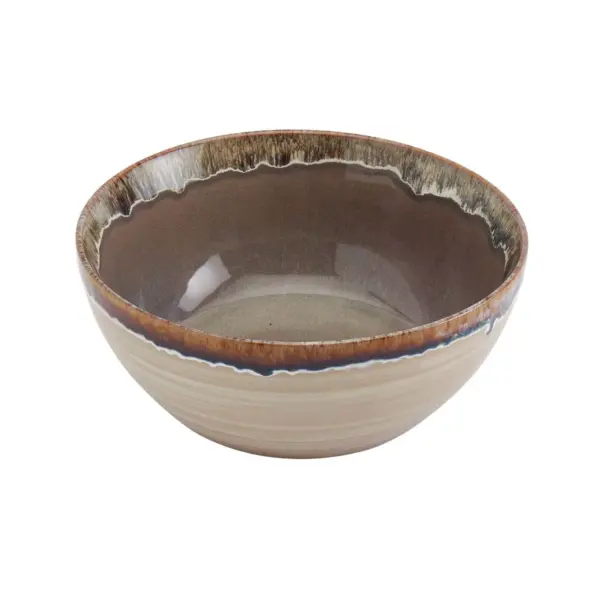 3pc Stoneware Tuscon Serving Bowl Set - Tabletops Gallery