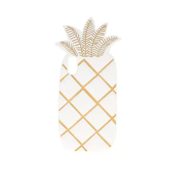 Meri Meri - Pineapple Soft Silicone Phone Case (to fit iPhone X & XS) - Electronics Cases - 1ct