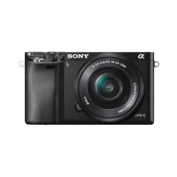 Sony Mirrorless Camera a6000 - Black (ILCE6000L/B)