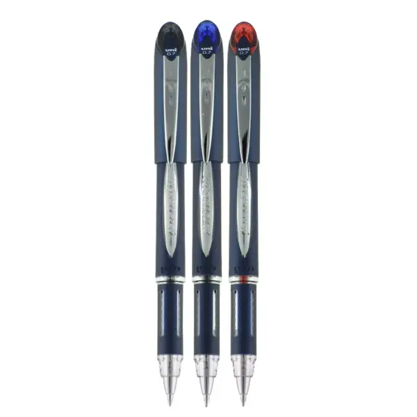 uni-ball JETSTREAM Rollerball Pen Fine Point Black Ink 598870