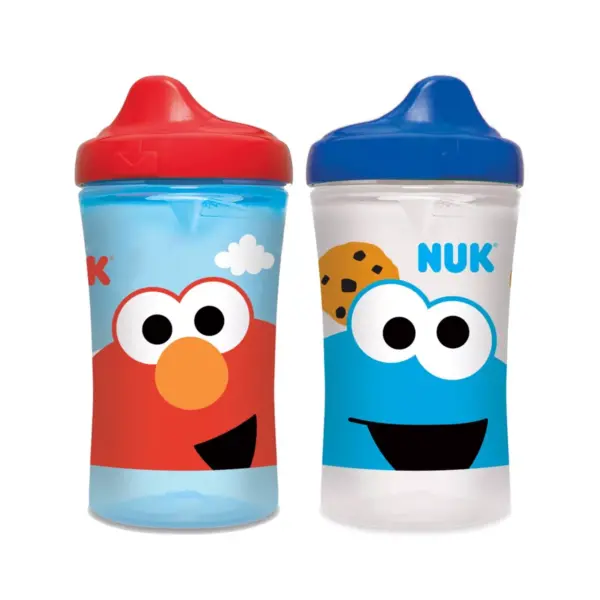 NUK 2pk Hard Spout Cup Sesame Street - 10oz