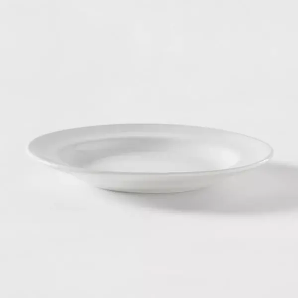 Porcelain Rimmed Appetizer Plate 6.5" White - Threshold™