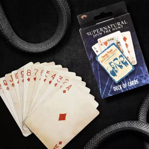 Just Funky Supernatural Collectibles | Supernatural Playing Cards | TV Series Merchandise