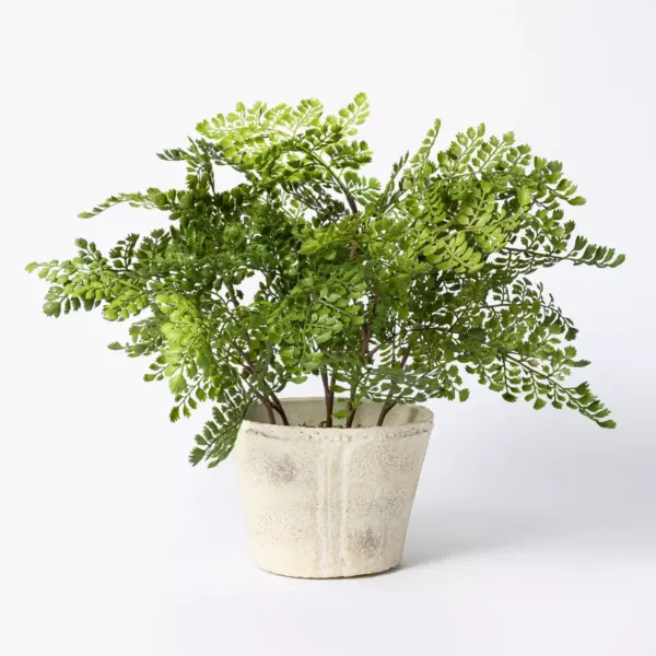 18" x 15" Artificial Fern Plant in Pot - Threshold™ designed with Studio McGee