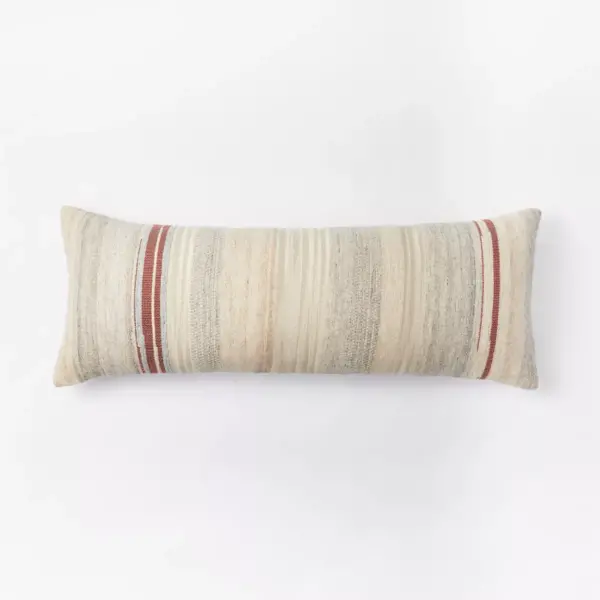 Oversized Woven Lumbar Pillow - Threshold™ designed with Studio McGee