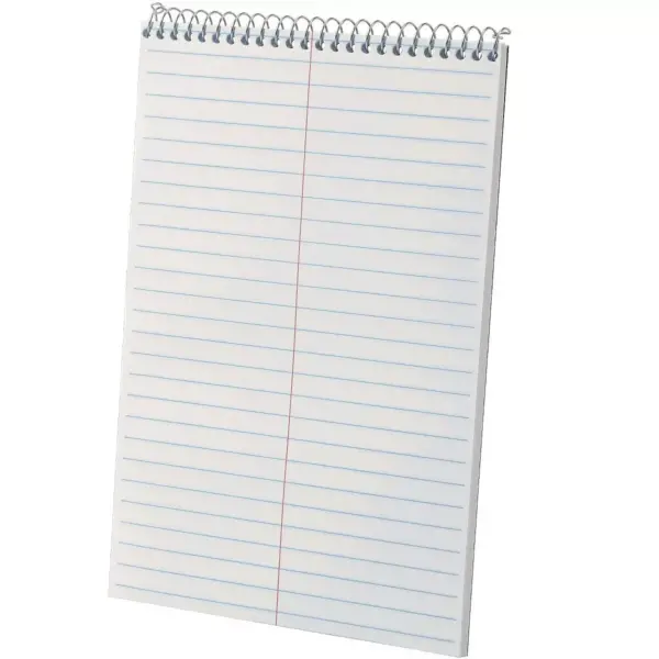 Ampad Steno Pad 6" x 9" Gregg Ruled White 304204