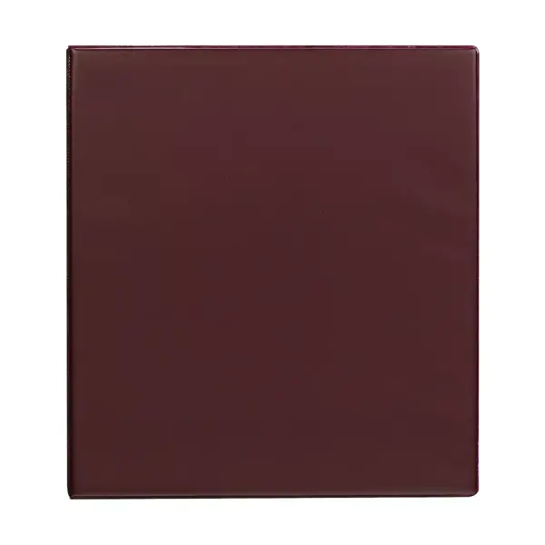 1" Staples Heavy-Duty Binder with D-Rings Maroon 976047