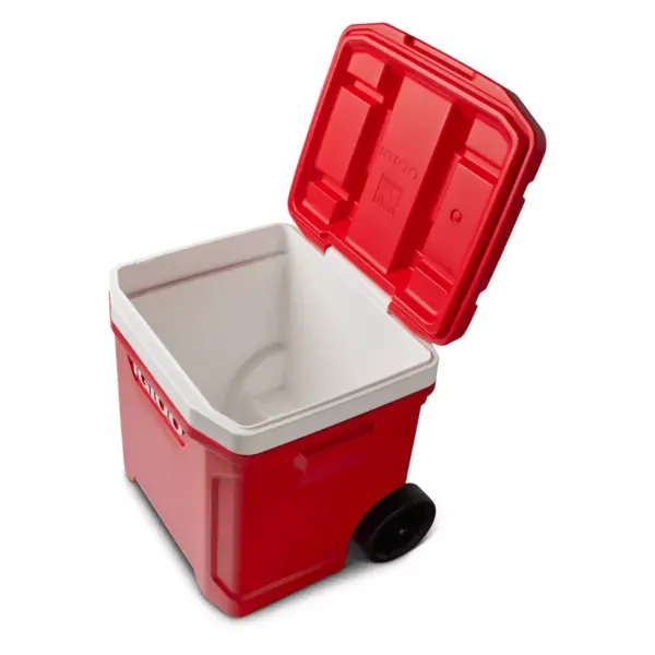 Igloo Latitude 60qt Roller Portable Cooler - Red