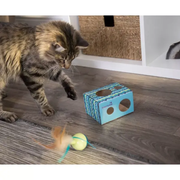 SmartyKat Twirly & Peek Electronic Motion Cat Toy